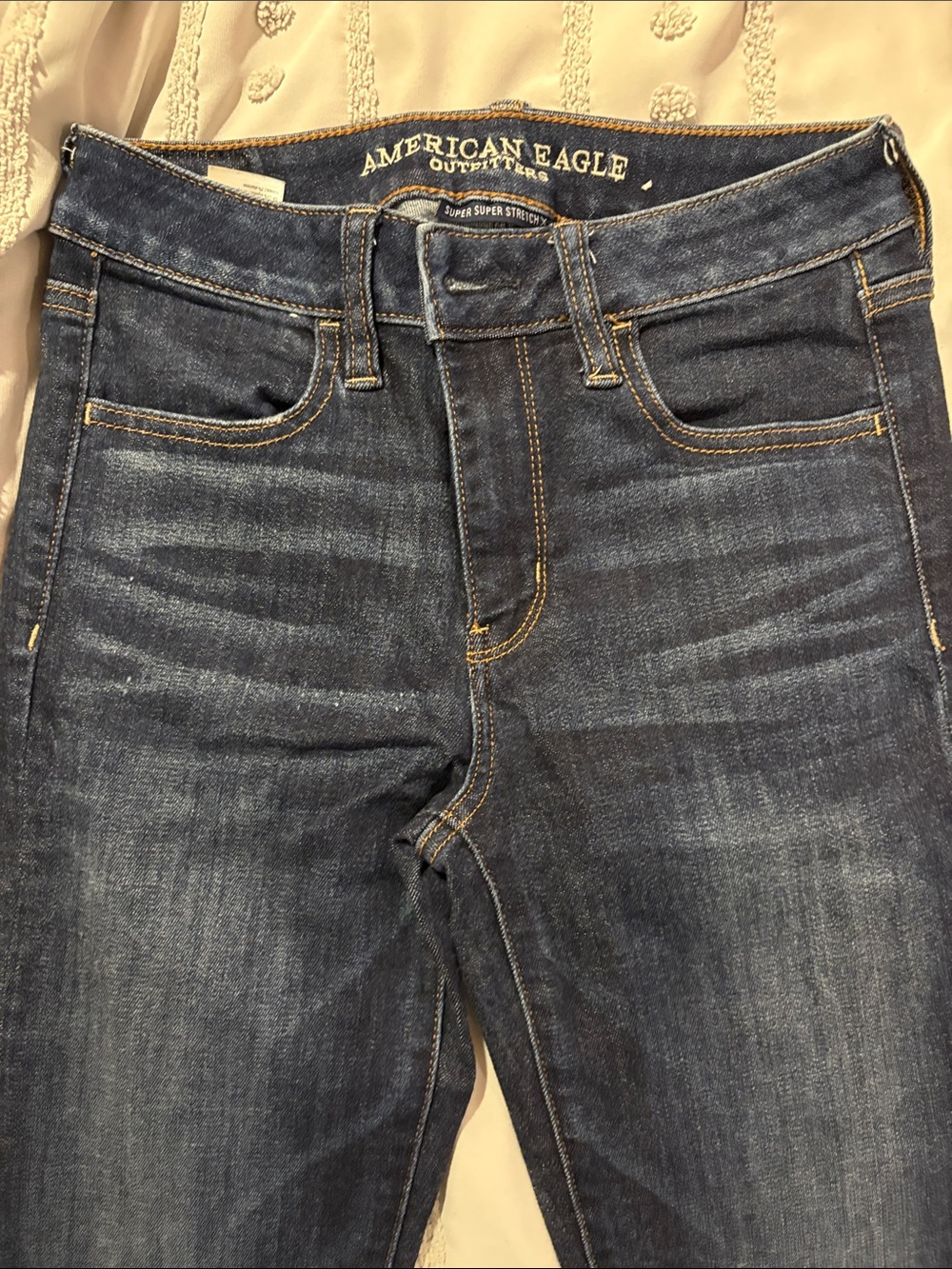 American Eagle Outfitters women’s Indigo Slim Straight Jeans